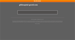 Desktop Screenshot of gtbhospital-gnctd.com